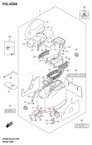 DF350A From 35001F-910001 (E03)  2019 drawing ENGINE COVER