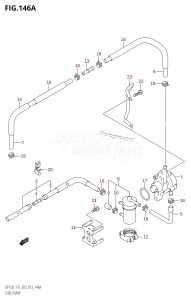 DF175T From 17502F-310001 (E03)  2013 drawing FUEL PUMP