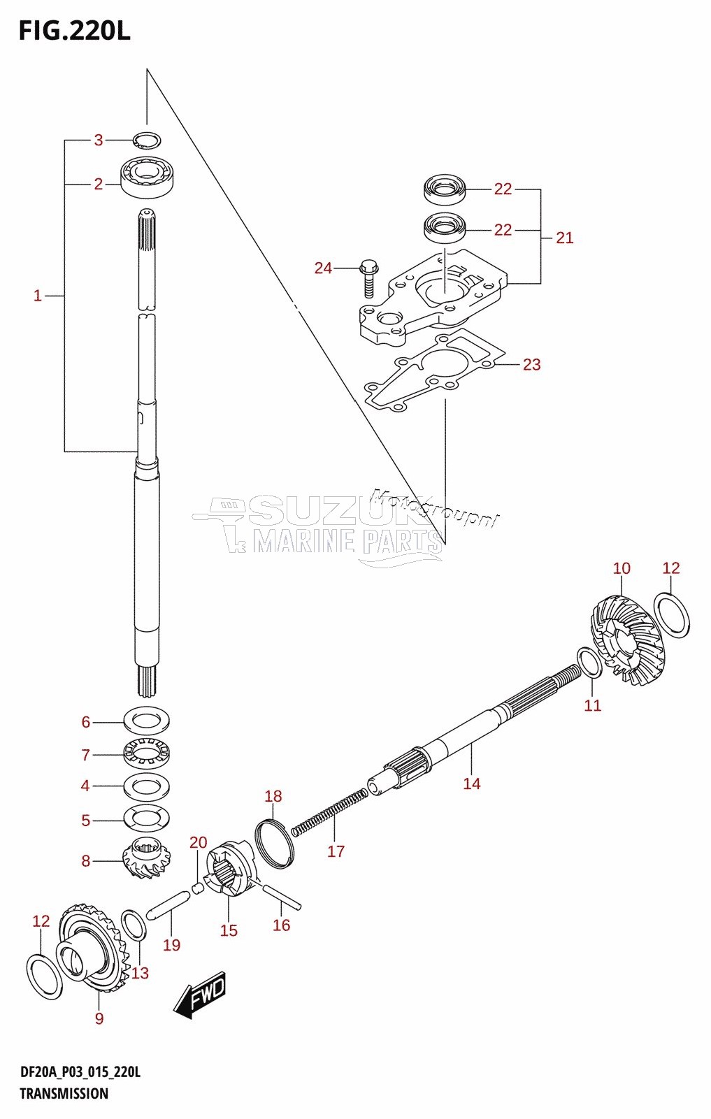 TRANSMISSION (DF20ATH:P03)