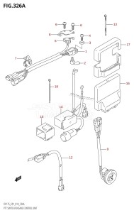 DF175TG From 17502F-410001 (E01 E40)  2014 drawing PTT SWITCH /​ ENGINE CONTROL UNIT (DF150T:E01)