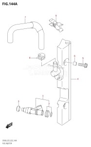 DF50A From 05003F-210001 (E03)  2012 drawing FUEL INJECTOR