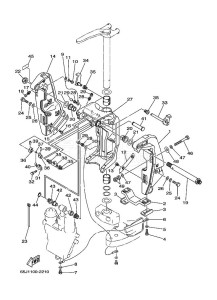 225FETOX drawing FRONT-FAIRING-BRACKET