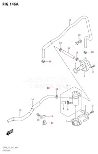 06002F-210001 (2012) 60hp E03-USA (DF60A) DF60A drawing FUEL PUMP (DF40A:E03)