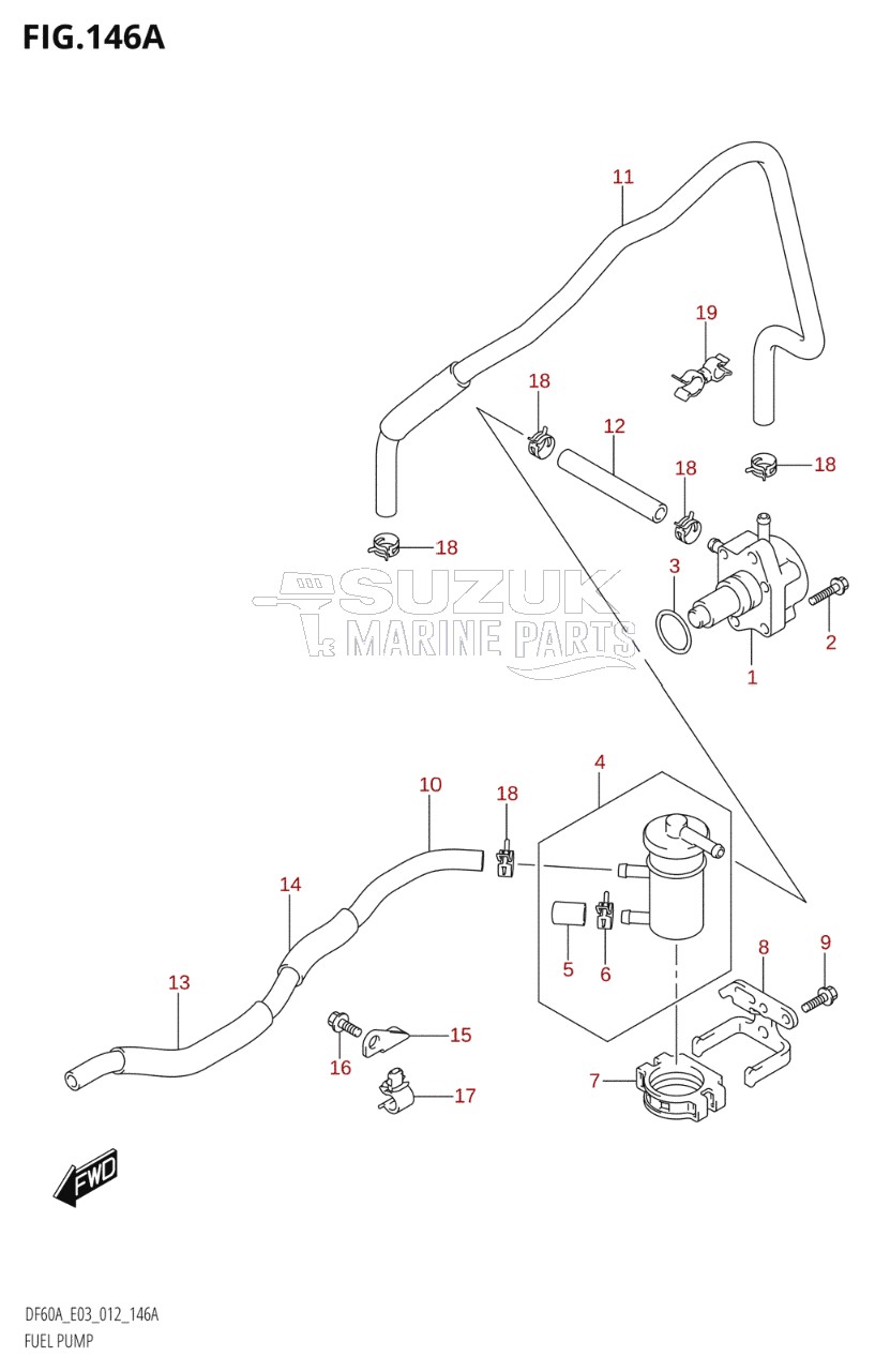 FUEL PUMP (DF40A:E03)