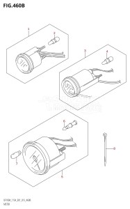 DF140AZ From 14003Z-310001 (E01 E40)  2013 drawing METER (DF100AT:E40)