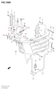 DF60 From 06001F-031001 (E11 E1-)  2013 drawing INLET MANIFOLD ((DF70T,DF70WTU,DF70WTH):K1)