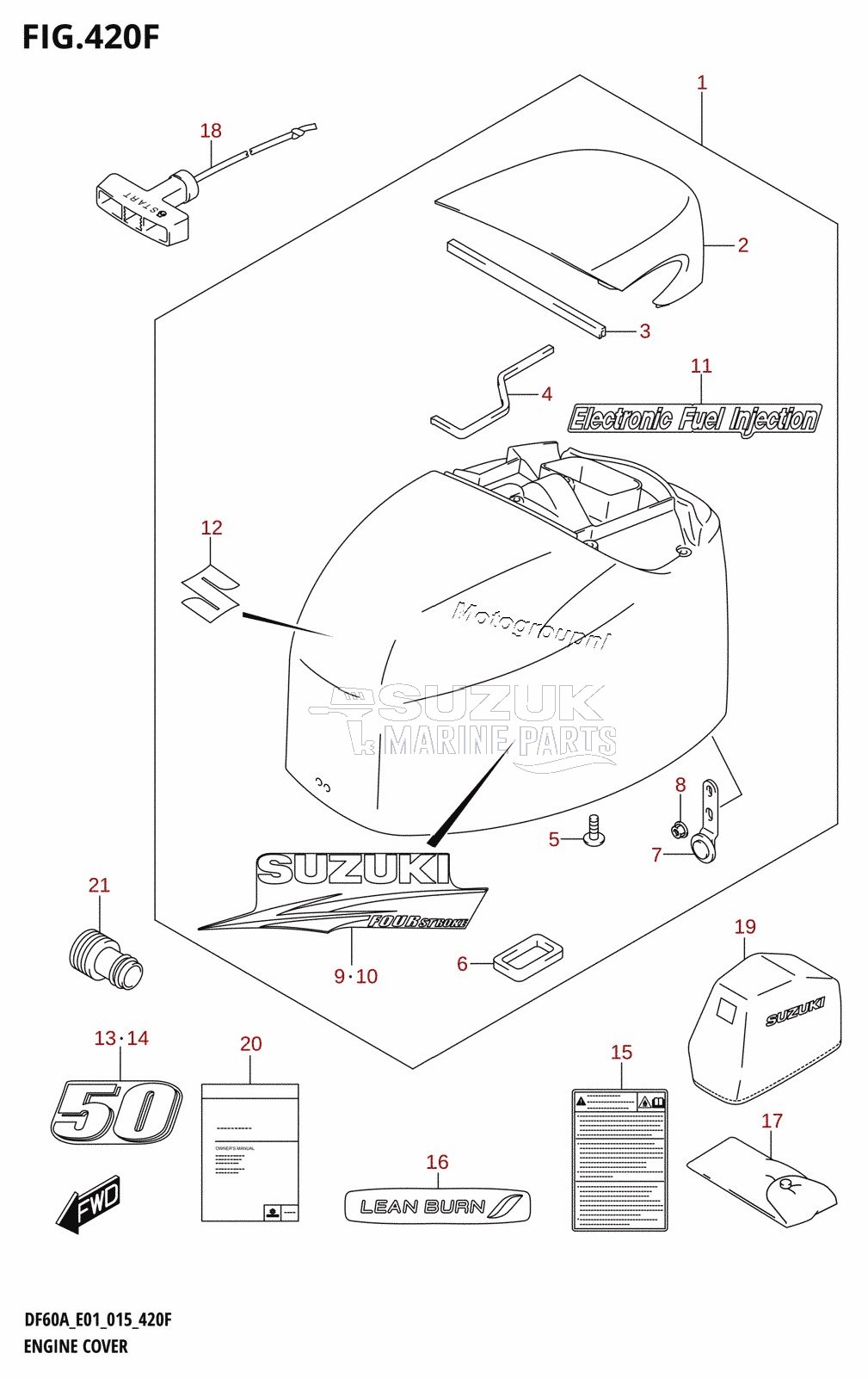 ENGINE COVER (DF50ATH:E01)