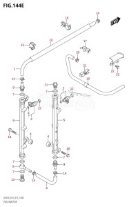 DF225Z From 22503Z-510001 (E01 E40)  2005 drawing FUEL INJECTOR (DF225T:E01)