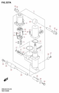 DF50A From 05003F-810001 (E03)  2018 drawing TRIM CYLINDER (DF40A,DF50A)