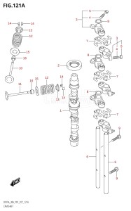 02504F-710001 (2017) 25hp P01-Gen. Export 1 (DF25A  DF25AR  DF25AT  DF25ATH) DF25A drawing CAMSHAFT