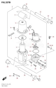 DF115AZ From 11503Z-610001 (E01 E3 E11 E40)  2016 drawing TRIM CYLINDER (DF115AT:E11)