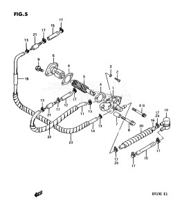 DT15C From 01502-351001 ()  1993 drawing OIL PUMP