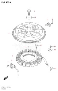 DF70A From 07003F-240001 (E11 E40)  2022 drawing MAGNETO