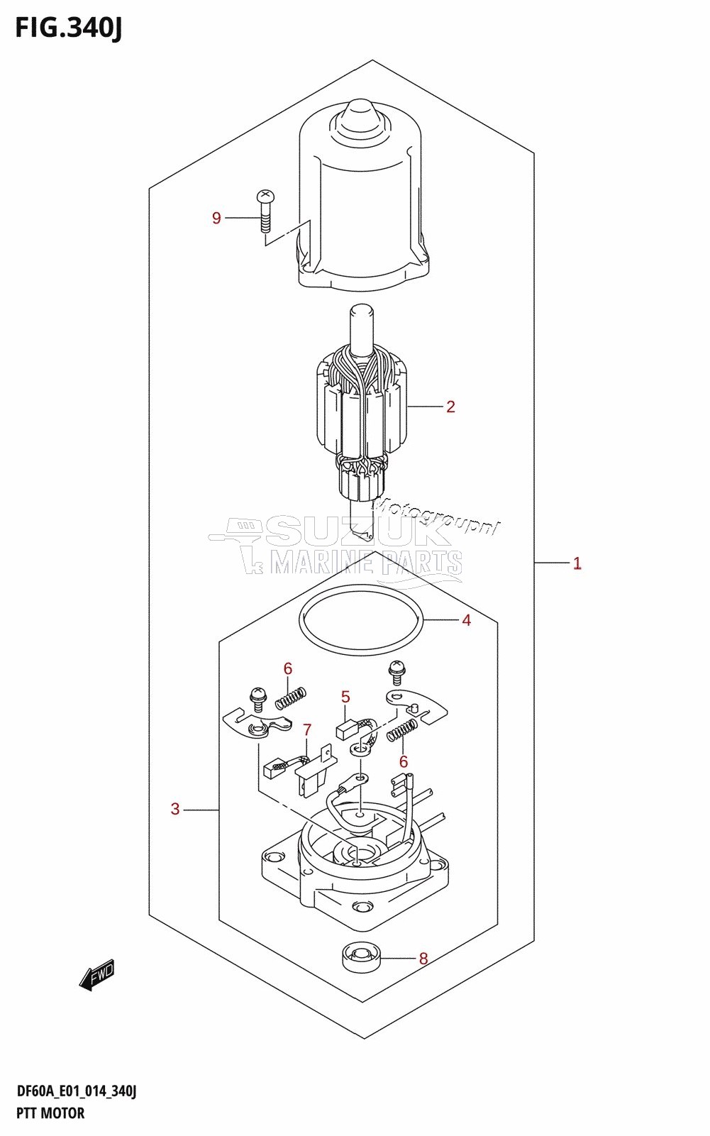 PTT MOTOR (DF60ATH:E40)