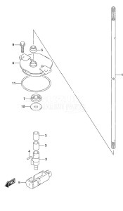 DF 175AP drawing Clutch Rod