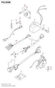 DT40 From 04005K-510001 ()  2015 drawing OPT:ELECTRICAL (ELECTRIC STARTER) (DT40W:P90:E-STARTER)