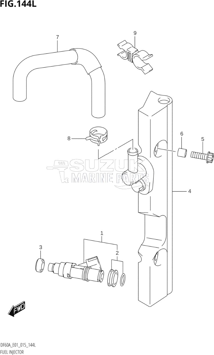 FUEL INJECTOR (DF60ATH:E01)