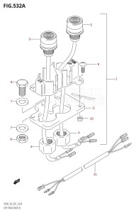 DF50 From 05001F-680001 (E01 E40)  2006 drawing OPT:TRIM SWITCH (X,Y,K1,K2,K3,K4)