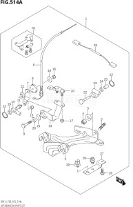 00602F-510001 (2005) 6hp P03-U.S.A (DF6) DF6 drawing OPT:REMOCON PARTS SET