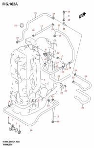 DF175AT From 17503F-440001 (E11 - E40)  2024 drawing THERMOSTAT