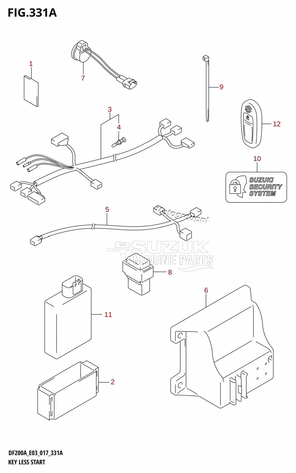 KEY LESS START (DF200AT:E03)