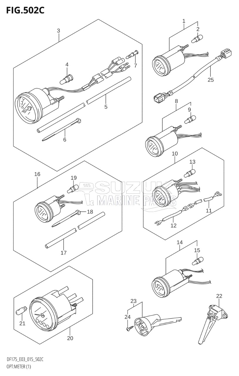 OPT:METER (1) (DF150Z:E03)