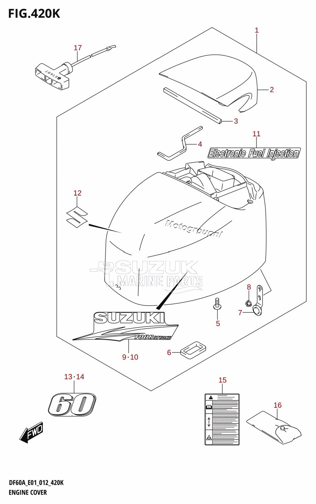 ENGINE COVER (DF60ATH:E01)