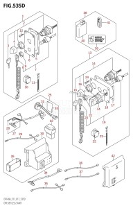 DF115AST From 11504F-710001 (E03)  2017 drawing OPT:KEY LESS START (DF140AT:E11)