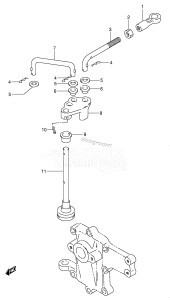 DT8 From 0801-030001 ()  2002 drawing THROTTLE CONTROL