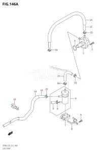 DF70A From 07003F-310001 (E01 E40)  2013 drawing FUEL PUMP