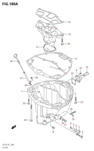 DF200Z From 20001Z-680001 (E01 E40)  2006 drawing OIL PAN