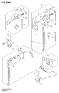 DF60A From 06003F-610001 (E01 E40)  2016 drawing OPT:SWITCH (DF50AVT:E01)