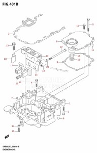 DF60A From 06003F-410001 (E03)  2014 drawing ENGINE HOLDER (DF50A)