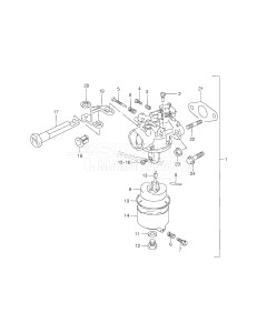 DT4 From 00402-151001 ()  2001 drawing CARBURETOR