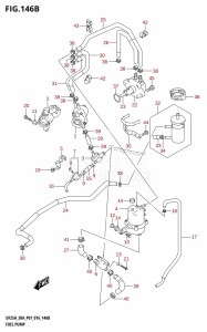 DF30A From 03003F-610001 (P01 P40)  2016 drawing FUEL PUMP (DF25AR:P01)