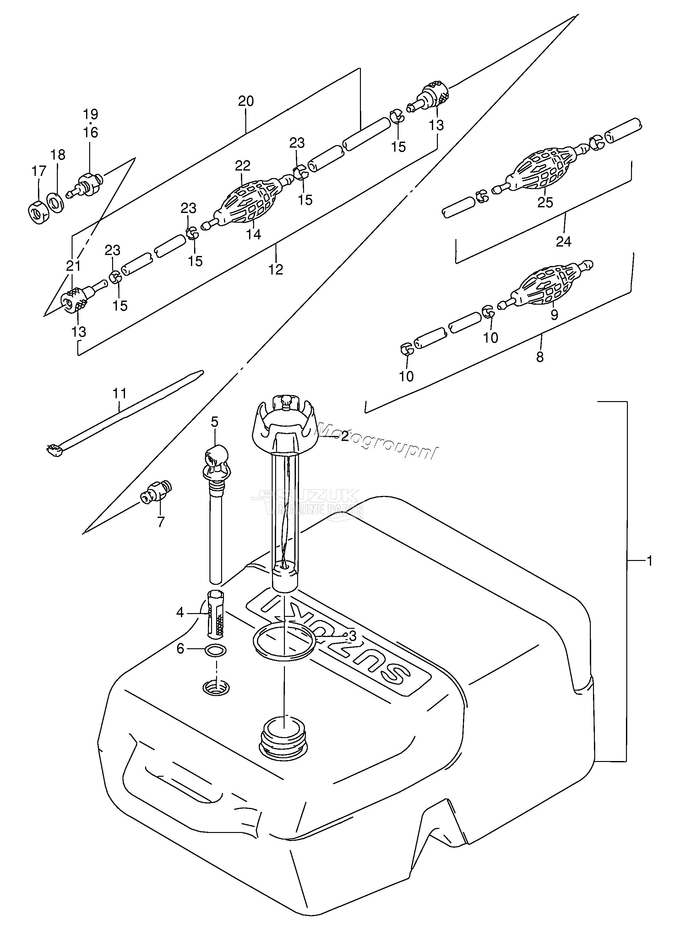 FUEL TANK (PLASTIC)