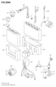 DF70 From 07001F-971001 (E03)  1999 drawing PTT SWITCH /​ ENGINE CONTROL UNIT