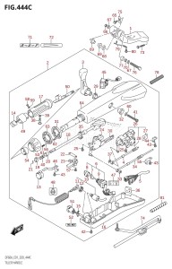 DF40A From 04004F-040001 (E34-Italy)  2020 drawing TILLER HANDLE (DF60ATH,DF50AVTH,DF60AVTH)