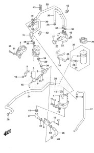 DF 25A drawing Fuel Pump