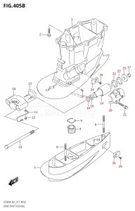 DF250A From 25003P-710001 (E01 E40)  2017 drawing DRIVE SHAFT HOUSING