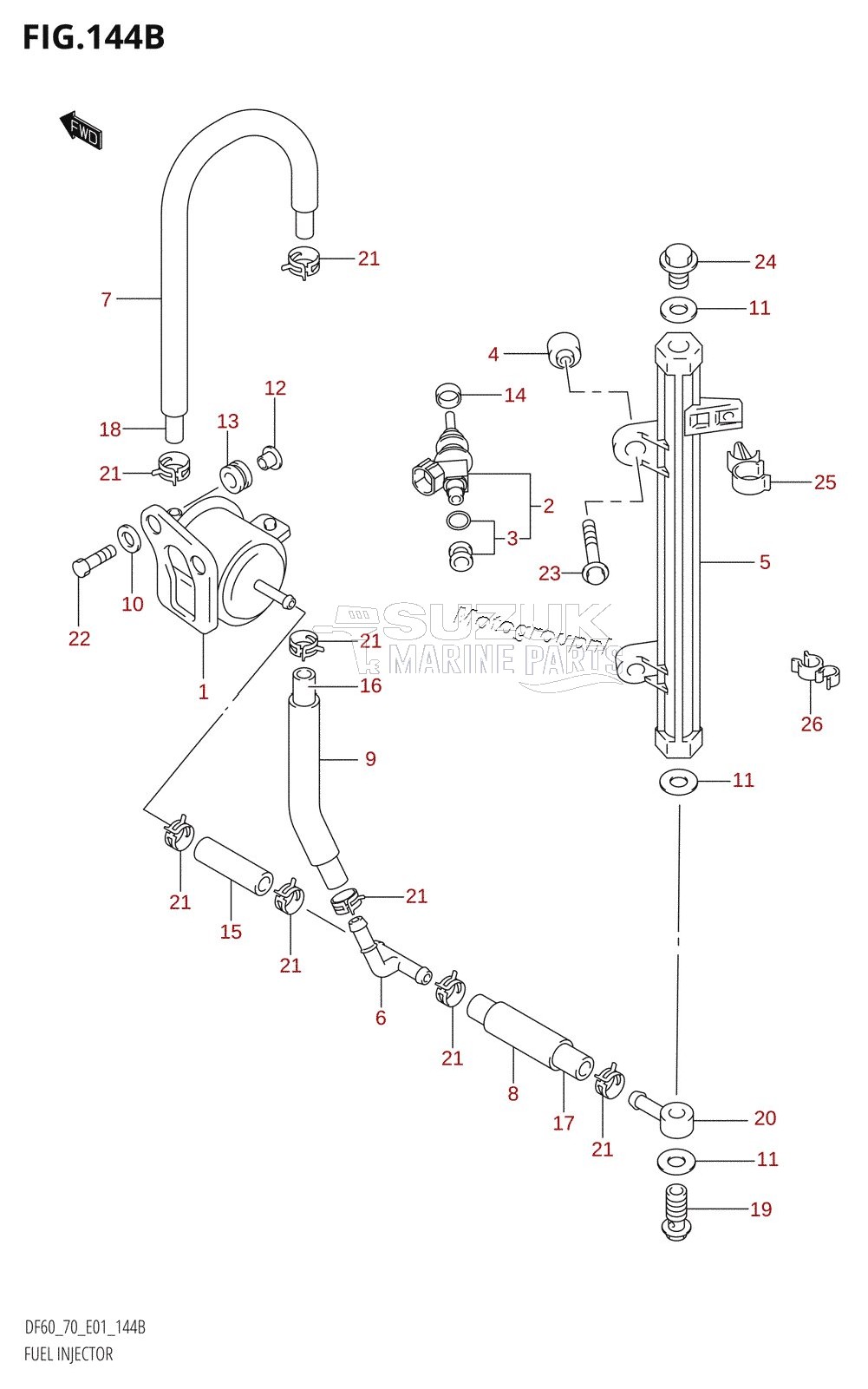 FUEL INJECTOR (X,Y,K1,K2,K3,K4,K5,K6,K7,K8,K9)