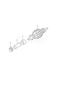 Outboard DF 250AP drawing Fuel Hose