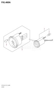 DF200Z From 20002Z-510001 (E01 E40)  2015 drawing METER