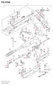 DF90 From 09001F-780001 (E01)  2007 drawing OPT:TILLER HANDLE (K1,K2,K3)