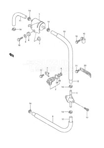 DF 40 drawing Fuel Injector