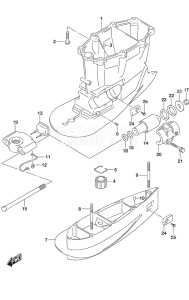 DF 225 drawing Drive Shaft Housing