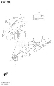 00995F-610001 (2016) 9.9hp P01-Gen. Export 1 (DF9.9B  DF9.9BR  DF9.9BT) DF9.9B drawing INLET MANIFOLD (DF15AT:P01)