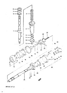 DT140 From 14002-405082 till 406620 ()  1984 drawing TRANSMISSION