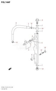 DF140AZ From 14003Z-310001 (E01 E40)  2013 drawing FUEL INJECTOR (DF115AZ:E40)