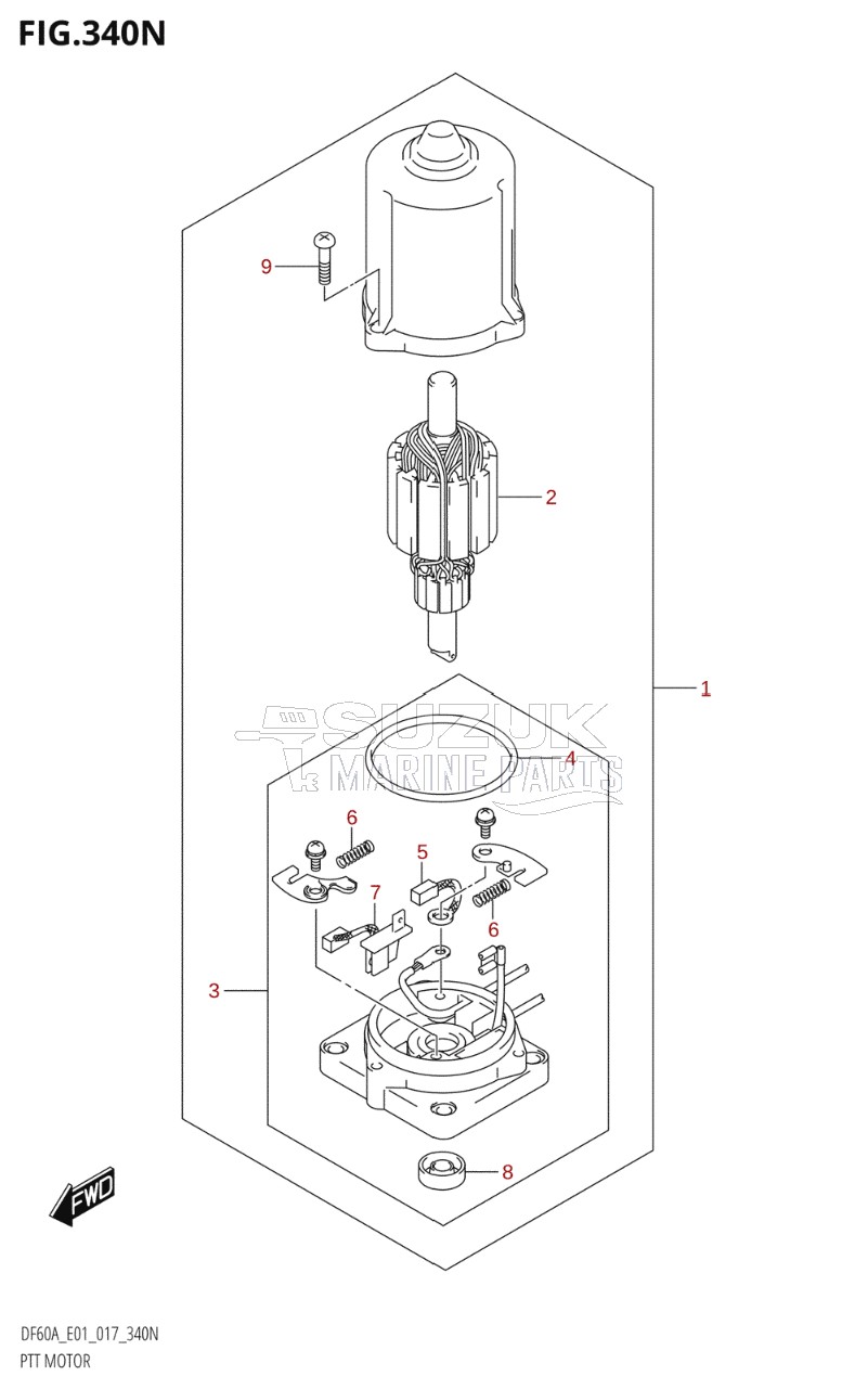 PTT MOTOR (DF60AVT:E40)